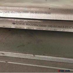 Q235B鋼板普中板    結構鋼用熱軋   Q235B鋼板  工業用中厚板   山鋼中板圖片
