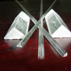 5mm5mm有机玻璃管 亚克力 三角棒 加固条 透明三角条 亚克力管
